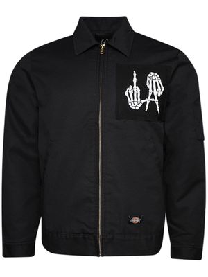 Local Authority LA Bones FUFC Garage cotton jacket - Black