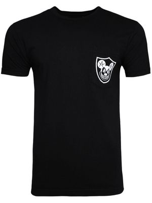 Local Authority Mischief Shield graphic-print T-shirt - Black