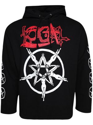 Local Authority Reaper graphic-print hoodie - Black