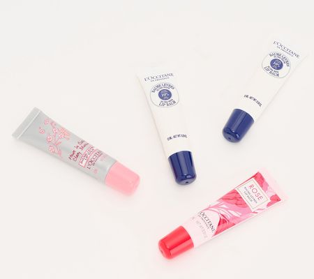 L'Occitane 4-Piece Assorted Lip Balm Collection