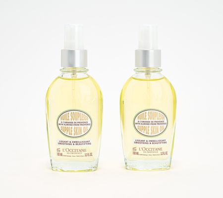 L'Occitane Almond Supple Skin Body Oil Duo