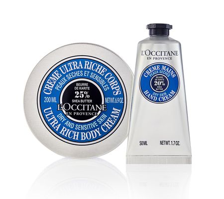 L'Occitane Comfort & Shea Body and Hand Cream G ift Set