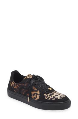 LOCI Classic Water Repellent Sneaker in Black/Leopard/Black