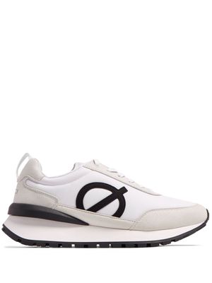 LOCI Fusion logo-patch sneakers - White