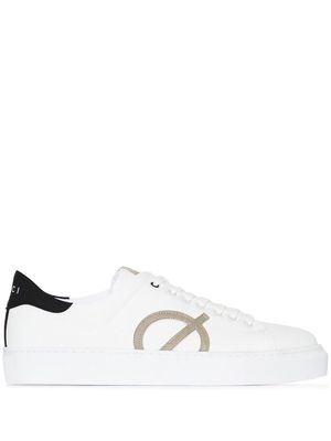 LOCI Nine lace-up trainers - White