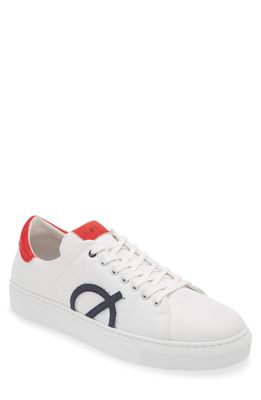 LOCI Nine Sneaker in White/Red/Navy