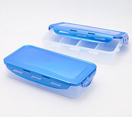 LocknLock Set 2 Divider Rectangle Storage Set