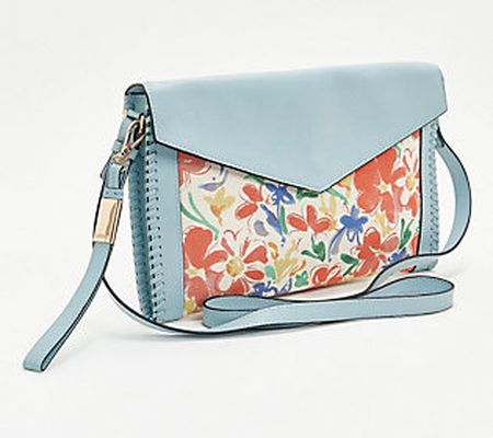 Lodis Printed Leather Envelope Clutch - Milano