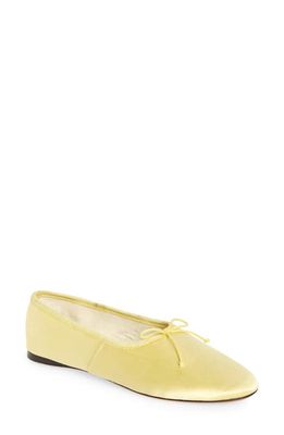 Loeffler Randall Landon Soft Ballet Flat in Butter at Nordstrom, Size 10