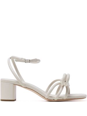 Loeffler Randall Mikel 50mm bow-detail sandals - Neutrals