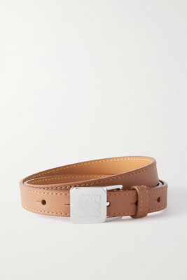 Loewe - Amazona Leather Belt - Brown