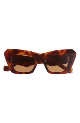 Loewe Anagram Cat Eye Sunglasses in Havana