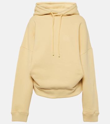 Loewe Anagram cotton fleece hoodie