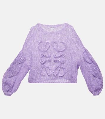 Loewe Anagram mohair-blend sweater
