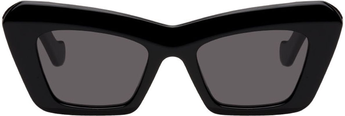 Loewe Black Acetate Cat-Eye Sunglasses