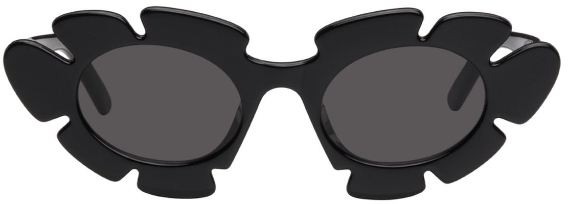 Loewe Black Flower Sunglasses