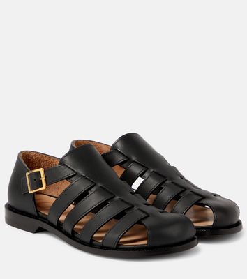 Loewe Campo leather sandals