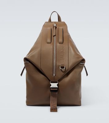Loewe Convertible leather backpack