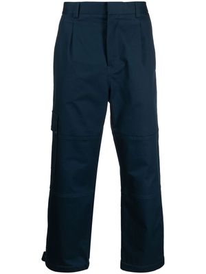 LOEWE cropped cargo jeans - Blue