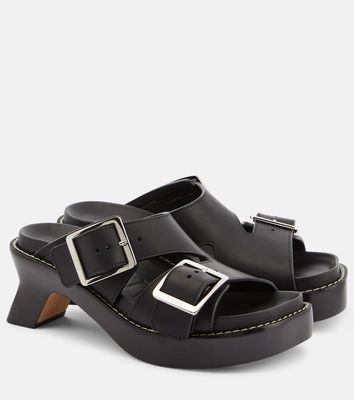 Loewe Ease leather sandals