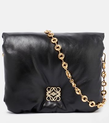 Loewe Goya Puffer Small leather shoulder bag
