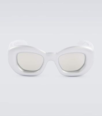 Loewe Inflated metallic butterfly sunglasses