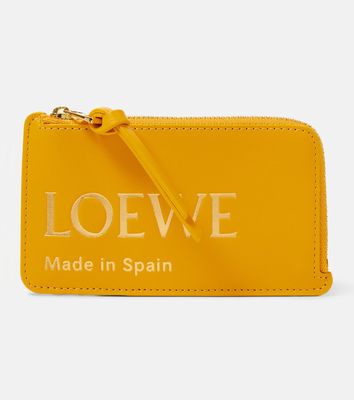 Loewe Logo-embossed leather card case