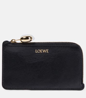 Loewe Logo leather card holder