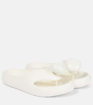 Loewe Paula's Ibiza Bubble rubber thong sandals