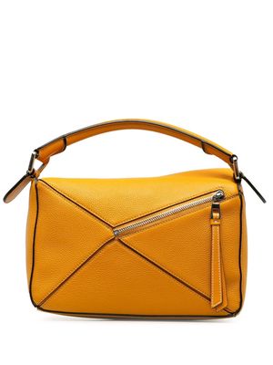 Loewe Pre-Owned 2014-2022 small Puzzle two-way bag - Yellow