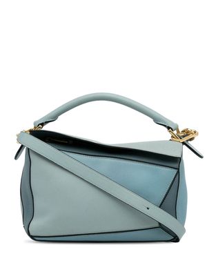 Loewe Pre-Owned 2020-2023 small Puzzle shoulder bag - Blue