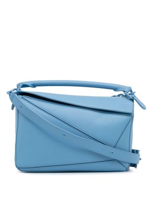 Loewe Pre-Owned 2022 medium Puzzle cross body bag - Blue