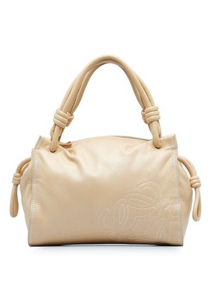 Loewe Pre-Owned Anagram Knot leather bag - Neutrals
