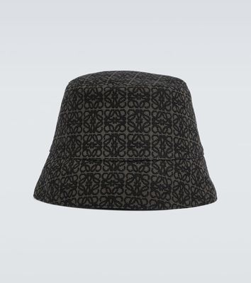 Loewe Reversible Anagram jacquard bucket hat