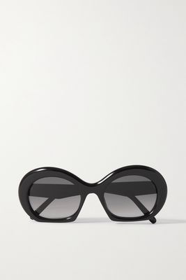 Loewe - Round-frame Acetate Sunglasses - Black