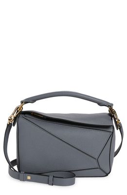 Loewe Small Puzzle Leather Bag in Grey 1640