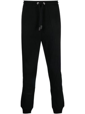 LOEWE straight-leg cotton track pants - Black