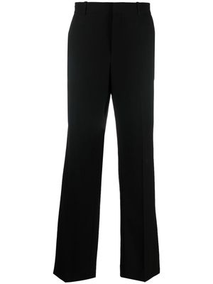LOEWE straight-leg wool trousers - Black