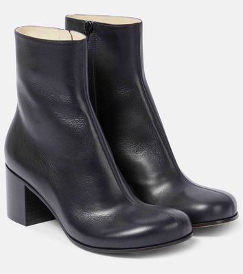 Loewe Terra leather ankle boots