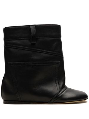 LOEWE Toy leather ankle boots - Black