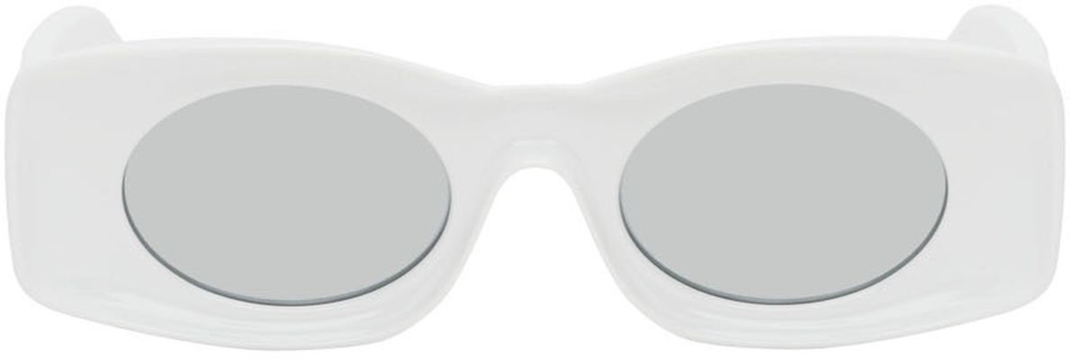 Loewe White Paula's Ibiza Original Sunglasses