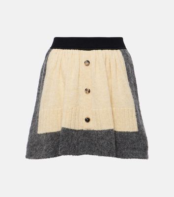 Loewe Wool miniskirt