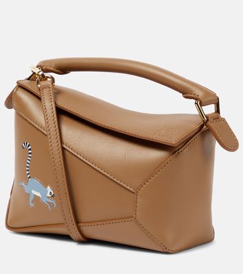 Loewe x Suna Fujita Puzzle Edge Mini leather shoulder bag