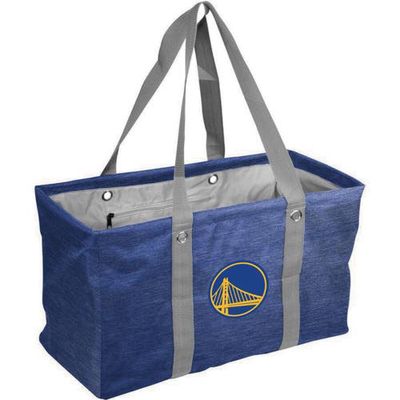 LOGO BRANDS Golden State Warriors Crosshatch Picnic Caddy Tote Bag in Royal