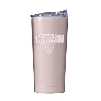 LOGO BRANDS Houston Texans 20oz. Fashion Color Tumbler in Light Pink