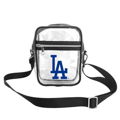 LOGO BRANDS Los Angeles Dodgers Mini Clear Crossbody Bag in Royal