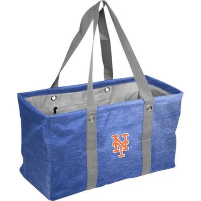 LOGO BRANDS New York Mets Crosshatch Picnic Caddy Tote Bag in Royal