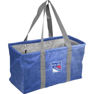LOGO BRANDS New York Rangers Crosshatch Picnic Caddy Tote Bag in Blue