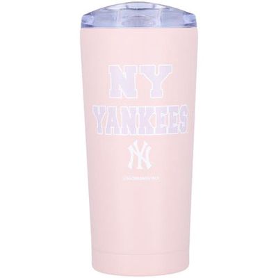 LOGO BRANDS New York Yankees 20oz. Fashion Color Tumbler in Light Pink