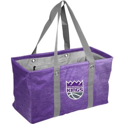 LOGO BRANDS Sacramento Kings Crosshatch Picnic Caddy Tote Bag in Purple